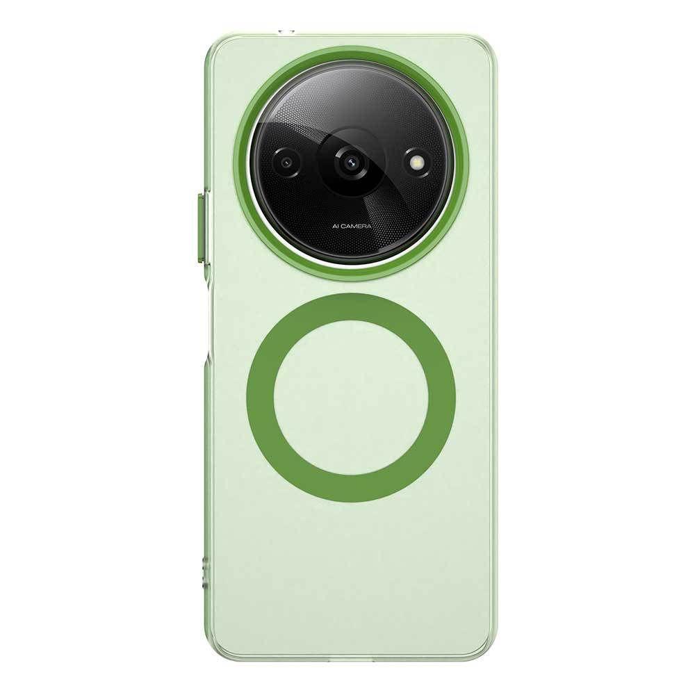 Magnetic Phone Case For Xiaomi Redmi A3X A3 Frosted Anti Fall Protective Cover