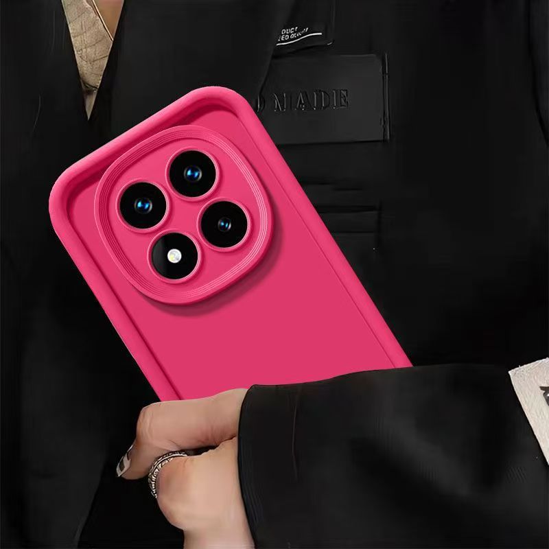 Silicone Phone Case For Xiaomi Redmi Note 14 Pro+ Plus (5G) Fall Prevention Protective Case