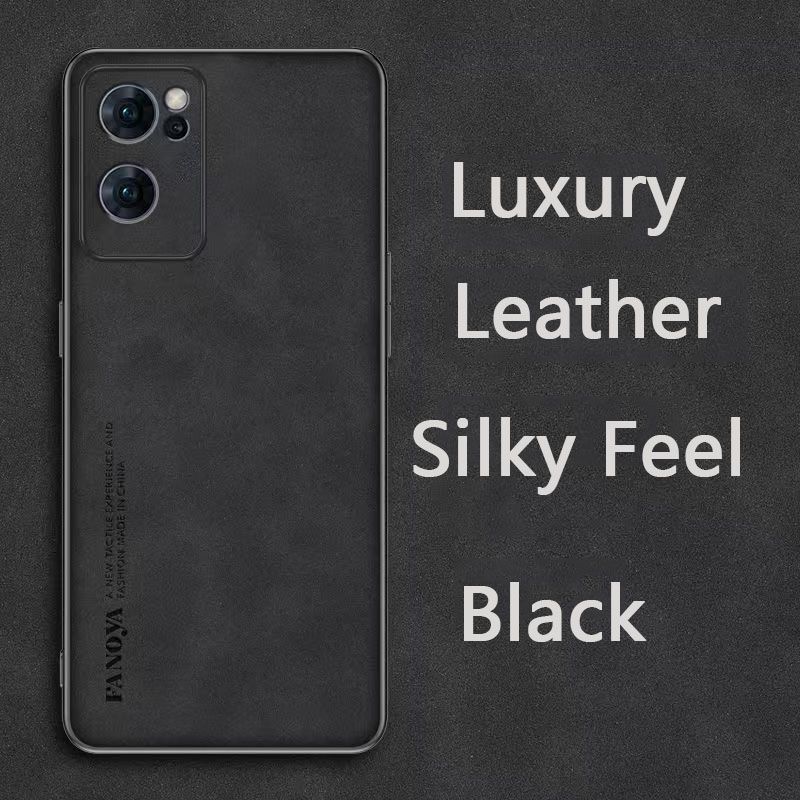 Luxury Business Retro Leather Phone Case For OPPO Reno 7 5G, Shockproof Fall prevention Protective Case