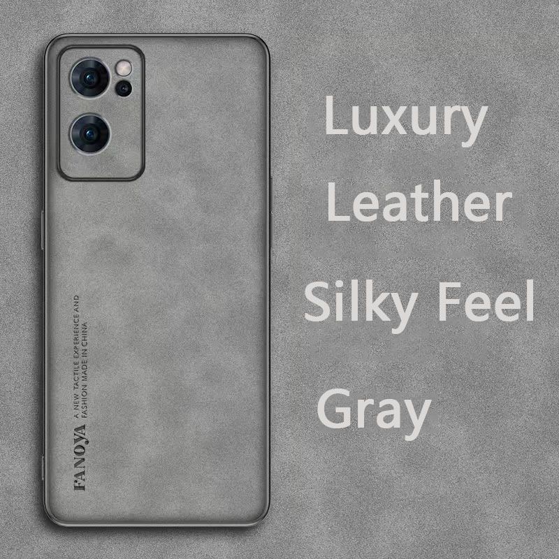 Luxury Business Retro Leather Phone Case For OPPO Reno 7 5G, Shockproof Fall prevention Protective Case