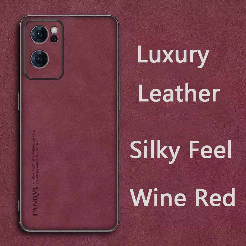 Luxury Business Retro Leather Phone Case For OPPO Reno 7 5G, Shockproof Fall prevention Protective Case