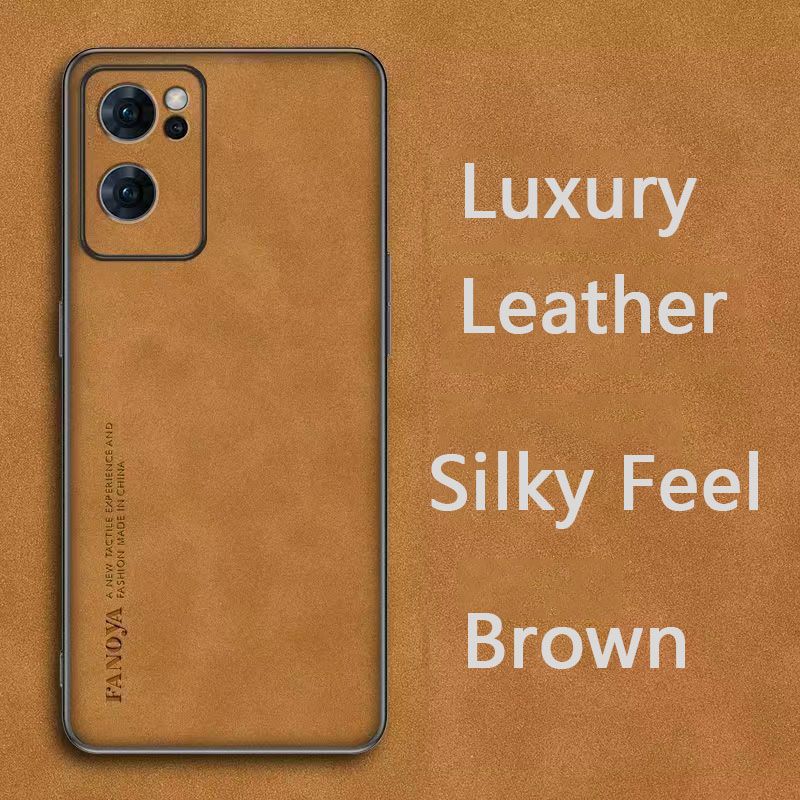 Luxury Business Retro Leather Phone Case For OPPO Reno 7 5G, Shockproof Fall prevention Protective Case