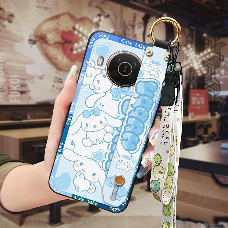Phone Case for Nokia X20/X10 Cute Fashion Silicona Shockproof Cover with Pop Socket Stand