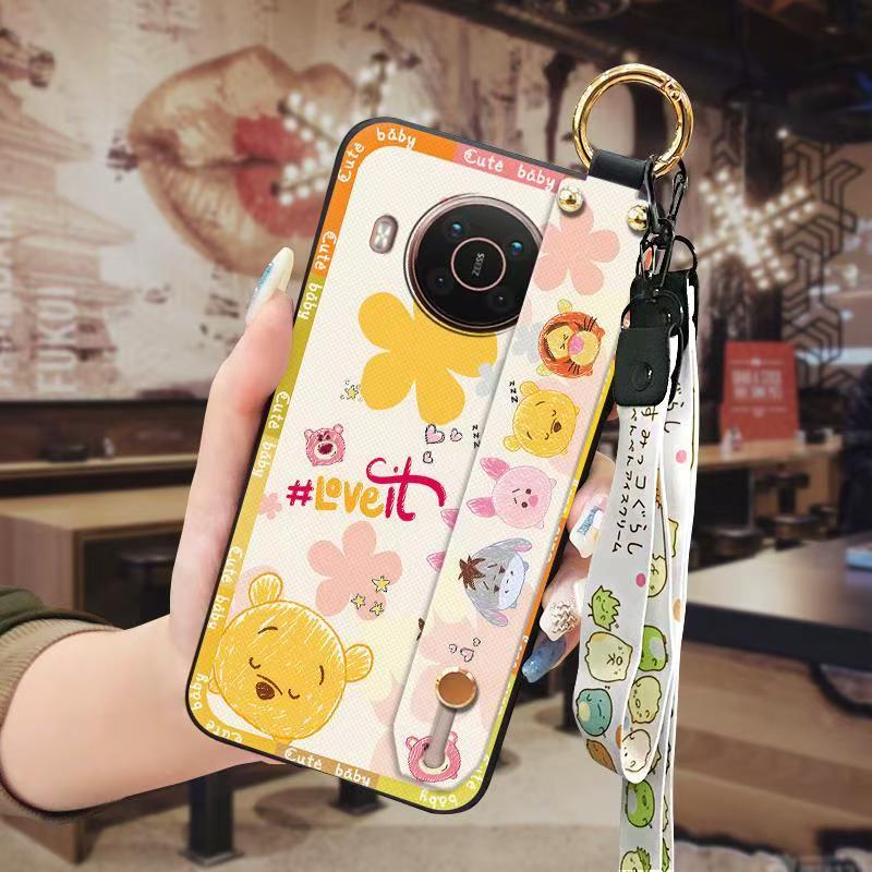 Phone Case for Nokia X20/X10 Cute Fashion Silicona Shockproof Cover with Pop Socket Stand