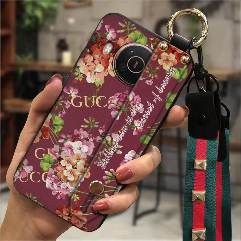 Phone Case for Nokia X20/X10 Fashion Silicona Shockproof Cover with Pop Socket Stand