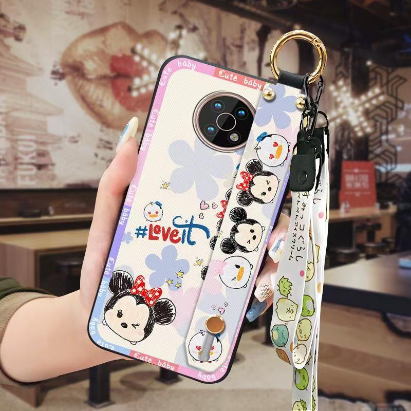 Phone Case for Nokia G50 Cute Fashion Silicona Shockproof Cover with Pop Socket Stand