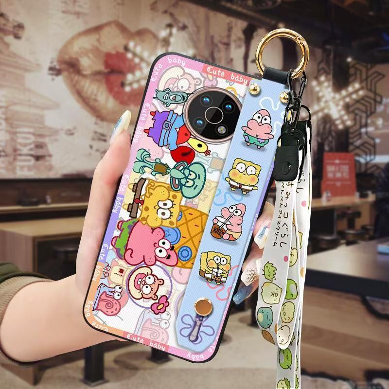 Phone Case for Nokia G50 Cute Fashion Silicona Shockproof Cover with Pop Socket Stand