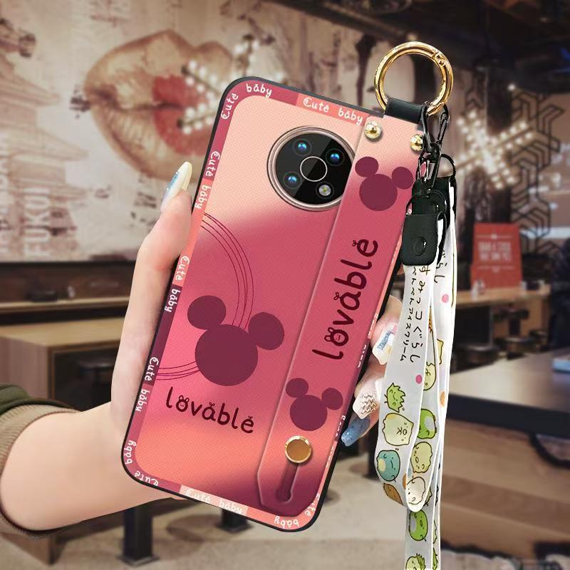 Phone Case for Nokia G50 Cute Fashion Silicona Shockproof Cover with Pop Socket Stand
