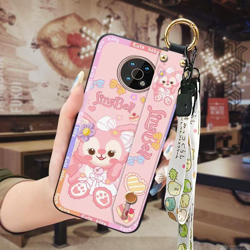 Phone Case for Nokia G50 Cute Fashion Silicona Shockproof Cover with Pop Socket Stand