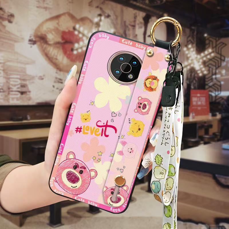 Phone Case for Nokia G50 Cute Fashion Silicona Shockproof Cover with Pop Socket Stand