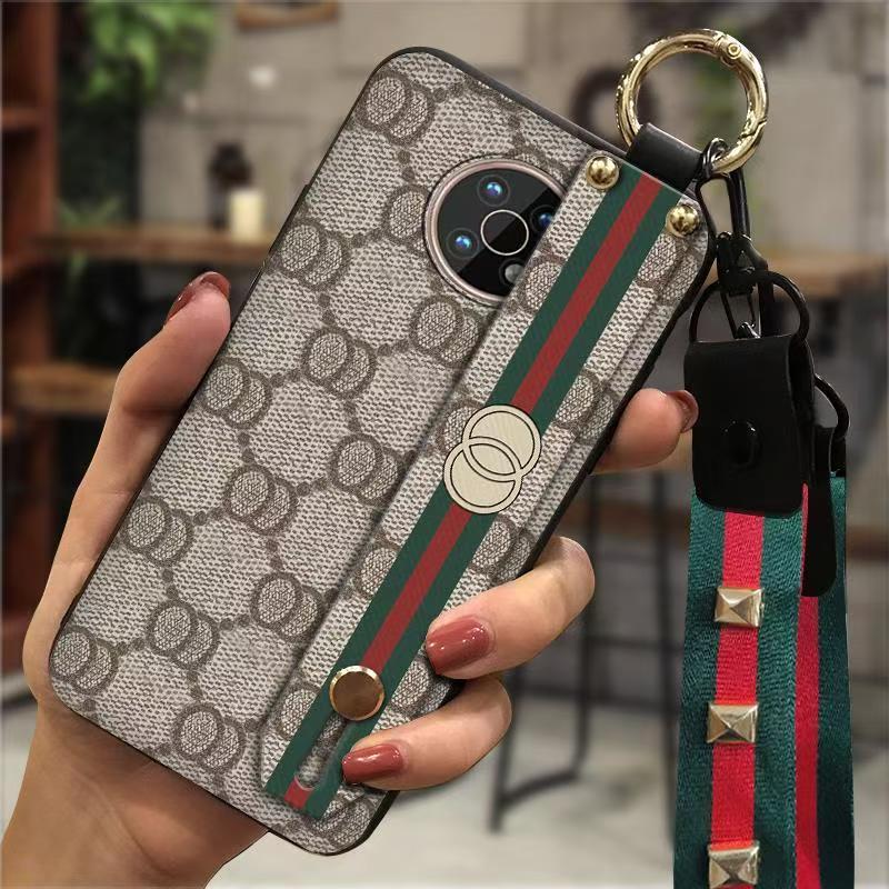 Phone Case for Nokia G50 Fashion Silicona Shockproof Cover with Pop Socket Stand