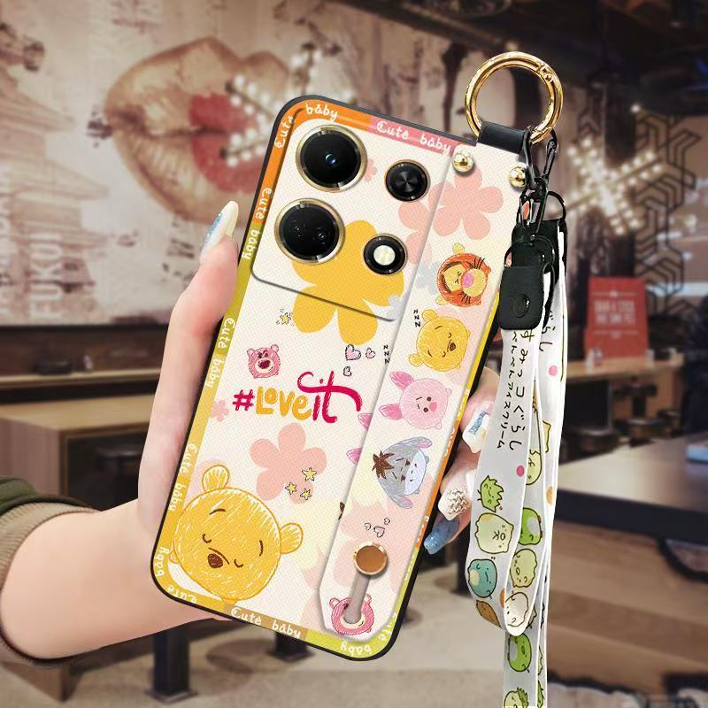 Phone Case for infinix Note 30 VIP Cute Fashion Silicona Shockproof Cover with Pop Socket Stand