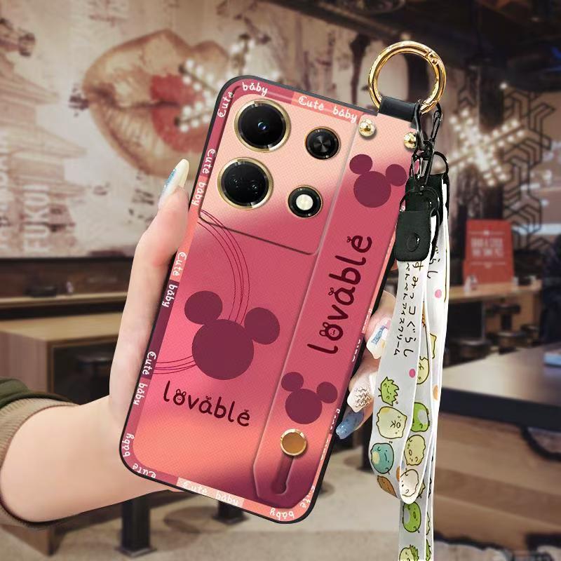 Phone Case for infinix Note 30 VIP Cute Fashion Silicona Shockproof Cover with Pop Socket Stand