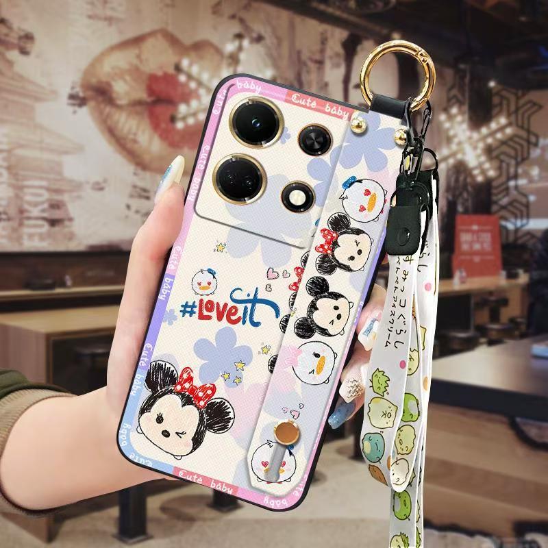 Phone Case for infinix Note 30 VIP Cute Fashion Silicona Shockproof Cover with Pop Socket Stand