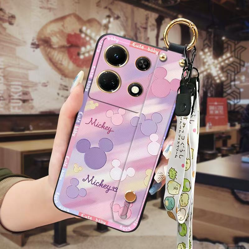Phone Case for infinix Note 30 VIP Cute Fashion Silicona Shockproof Cover with Pop Socket Stand