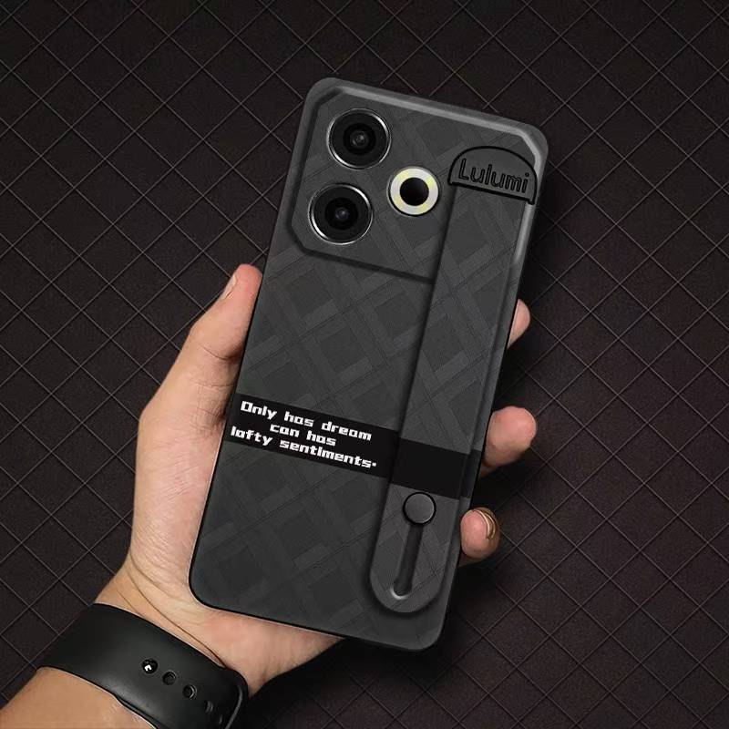 Phone Case for Tecno Pova 6 Neo 4G Fashion Silicona Shockproof Cover with Pop Socket Stand