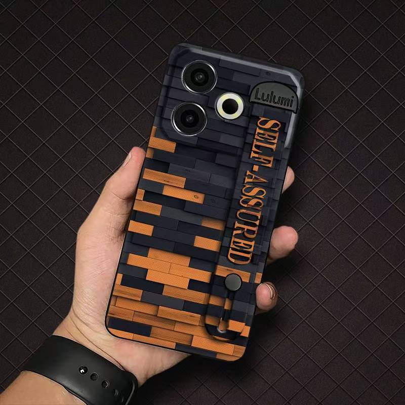 Phone Case for Tecno Pova 6 Neo 4G Fashion Silicona Shockproof Cover with Pop Socket Stand