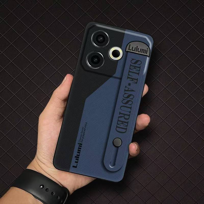 Phone Case for Tecno Pova 6 Neo 4G Fashion Silicona Shockproof Cover with Pop Socket Stand