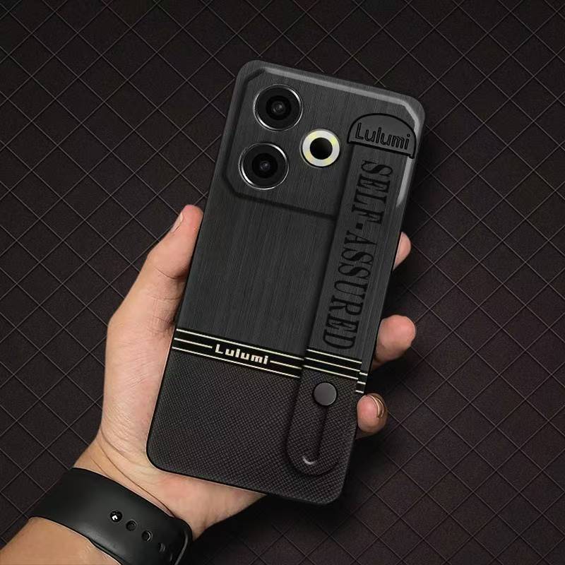 Phone Case for Tecno Pova 6 Neo 4G Fashion Silicona Shockproof Cover with Pop Socket Stand