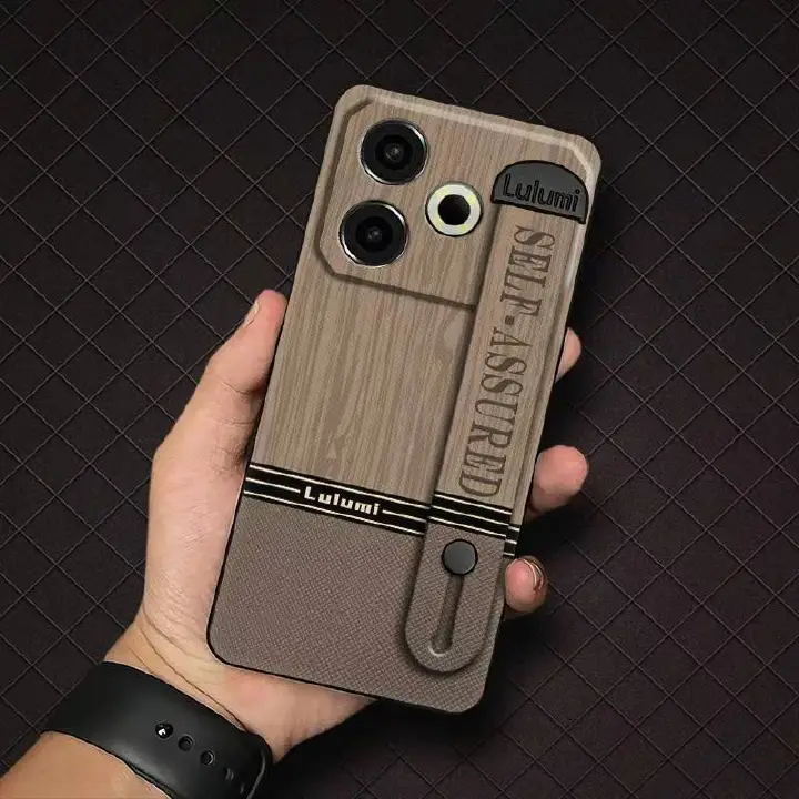 Phone Case for Tecno Pova 6 Neo 4G Fashion Silicona Shockproof Cover with Pop Socket Stand