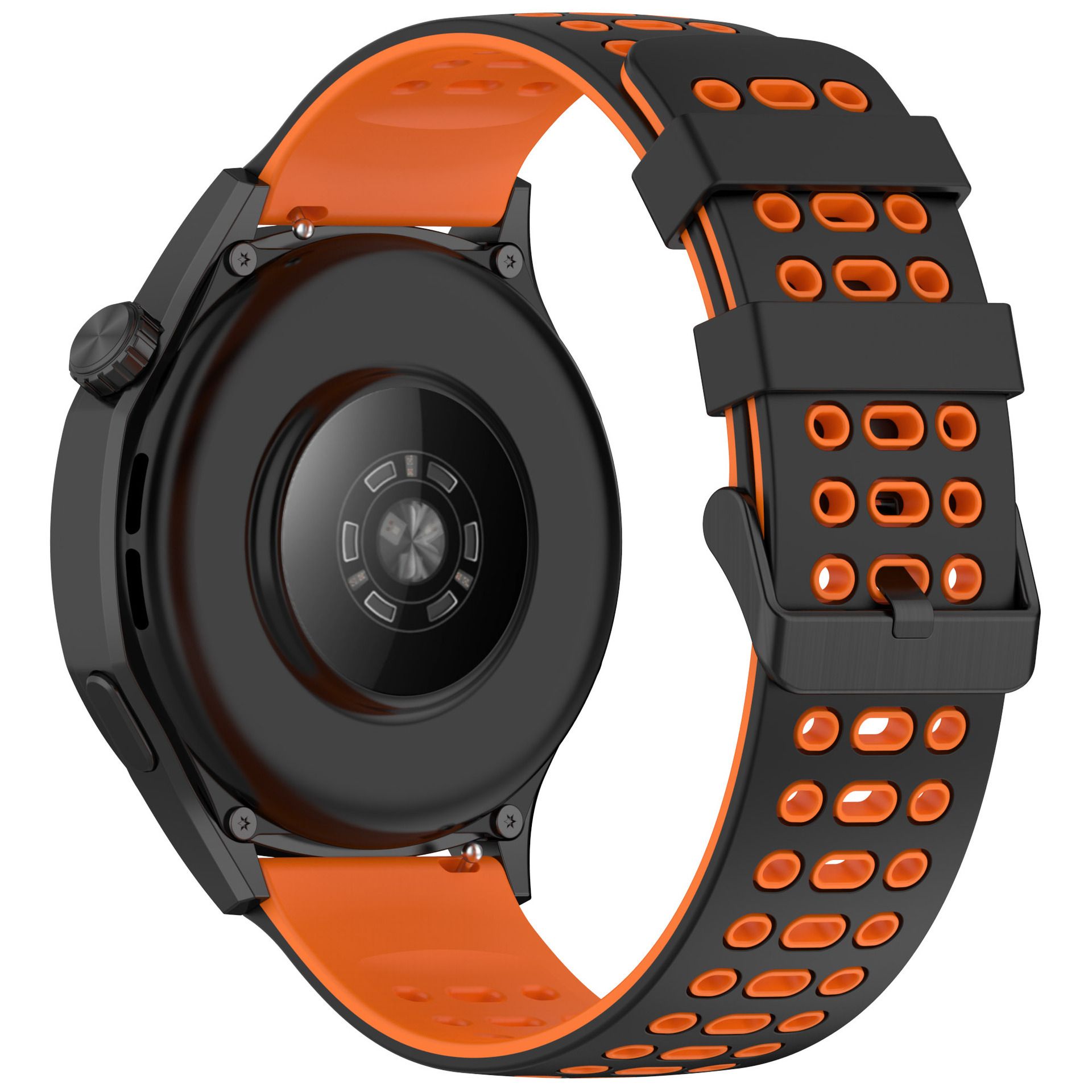 Universal Three-hole Two-colour 22MM Silicone Strap for Huawei Watch GT 5