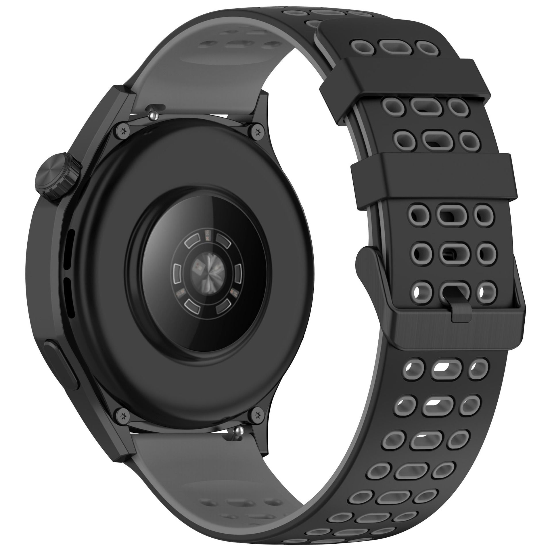 Universal Three-hole Two-colour 22MM Silicone Strap for Huawei Watch GT 5