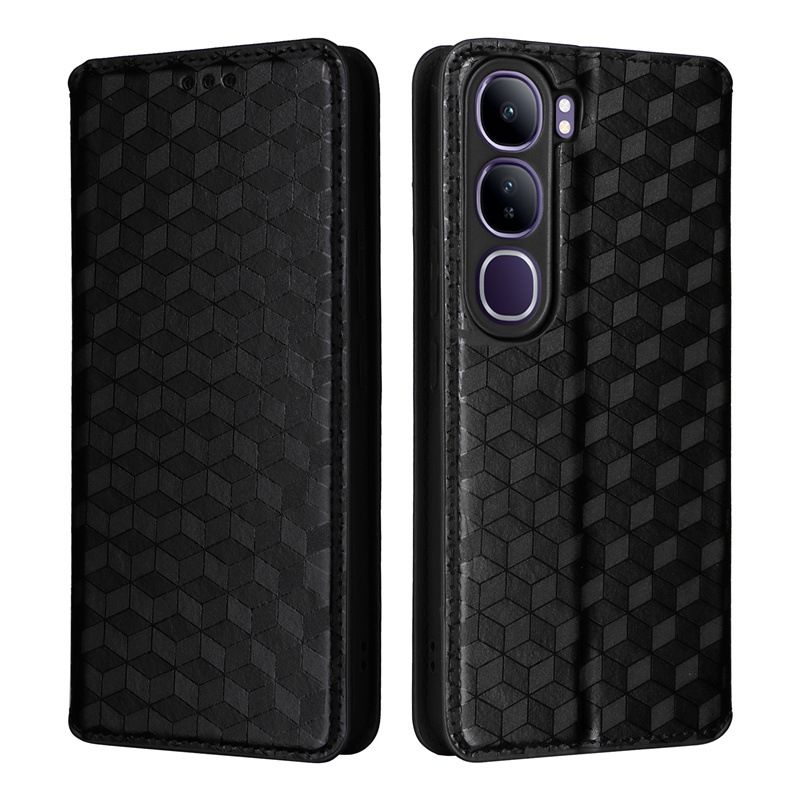 Flip Cover for Vivo V40 Lite 4G PU Leather Phone Case Full-Body Protection Shockproof Wallet Cover