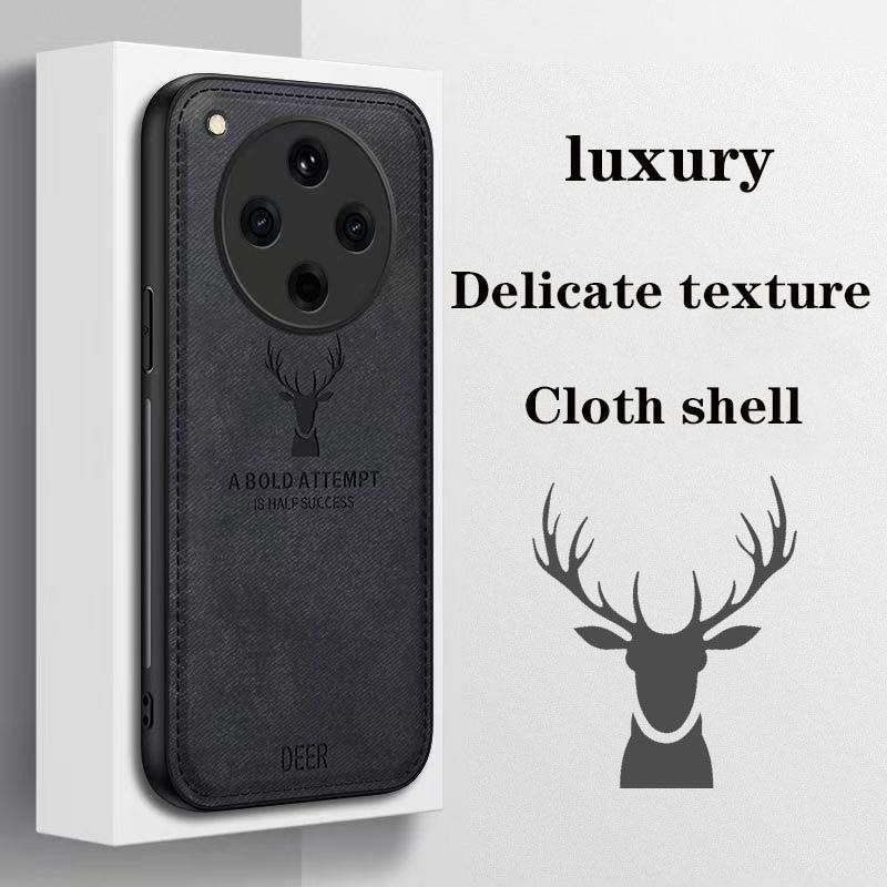Phone Case For OPPO Find X8 Pro 5G Simple Cloth Pattern Shockproof Bumper Cover