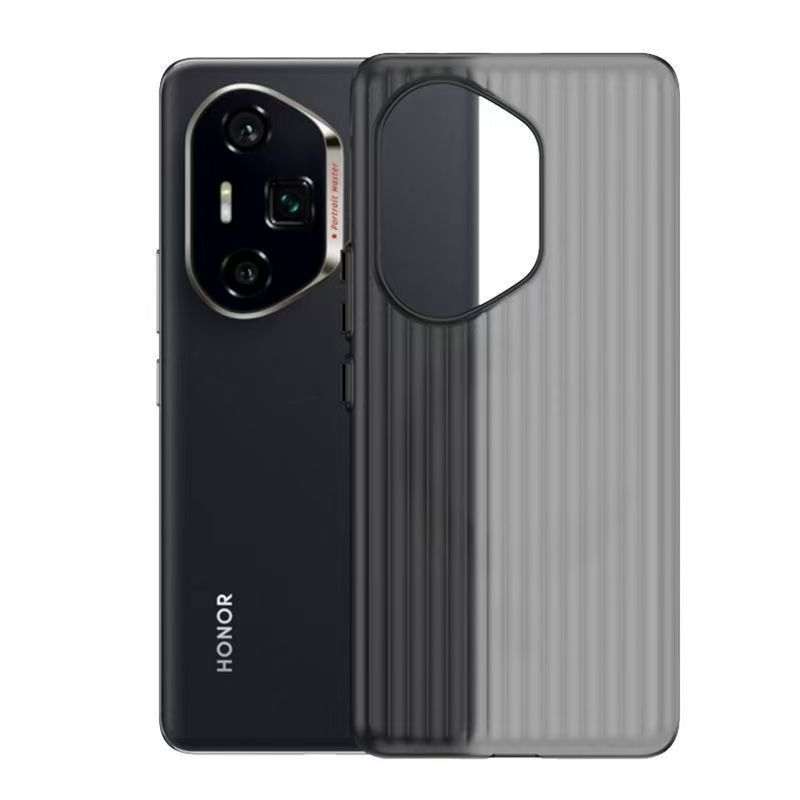 Ice mist Corrugated pattern Magnetic Phone Case For Honor 300 300 Pro 300 Ultra Fall Prevention Protective Cover
