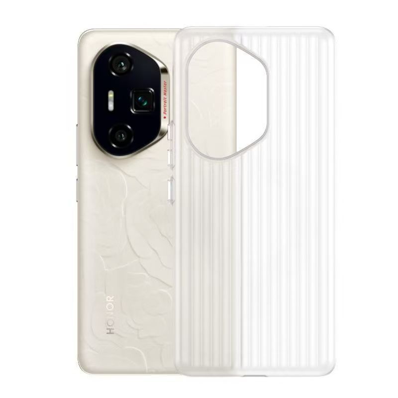 Ice mist Corrugated pattern Magnetic Phone Case For Honor 300 300 Pro 300 Ultra Fall Prevention Protective Cover