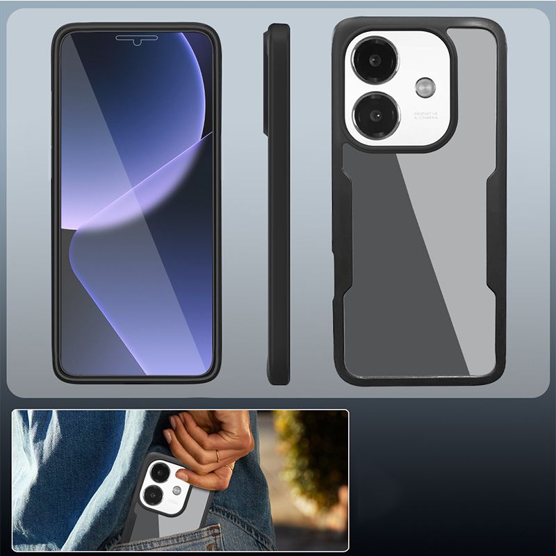 360 Full Protection Case for OPPO A3X / A3 6.67'' All-inclusive magnetic suction Cover Built-in Screen Protector