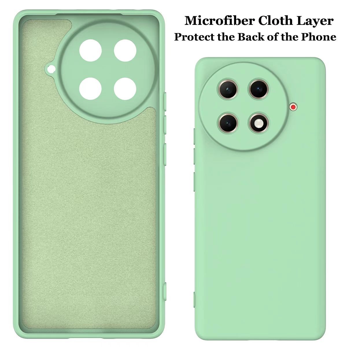 Silicone Phone Case For Tecno Camon 30s Pro/ Camon 30s Fall Prevention Protective Case