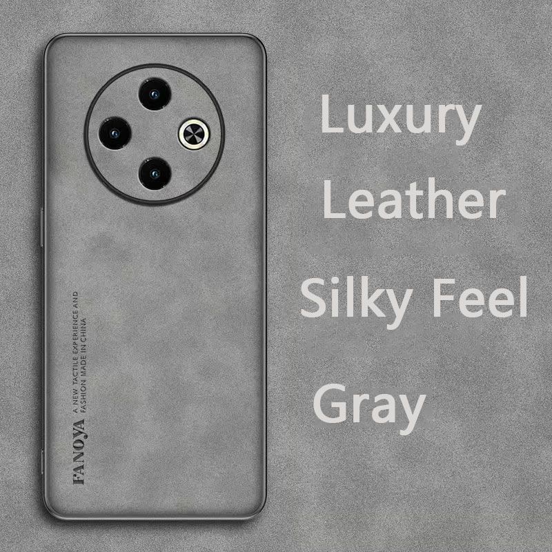 Luxury Business Retro Leather Phone Case For Tecno Spark 30C 4G Shockproof Fall prevention Protective Case