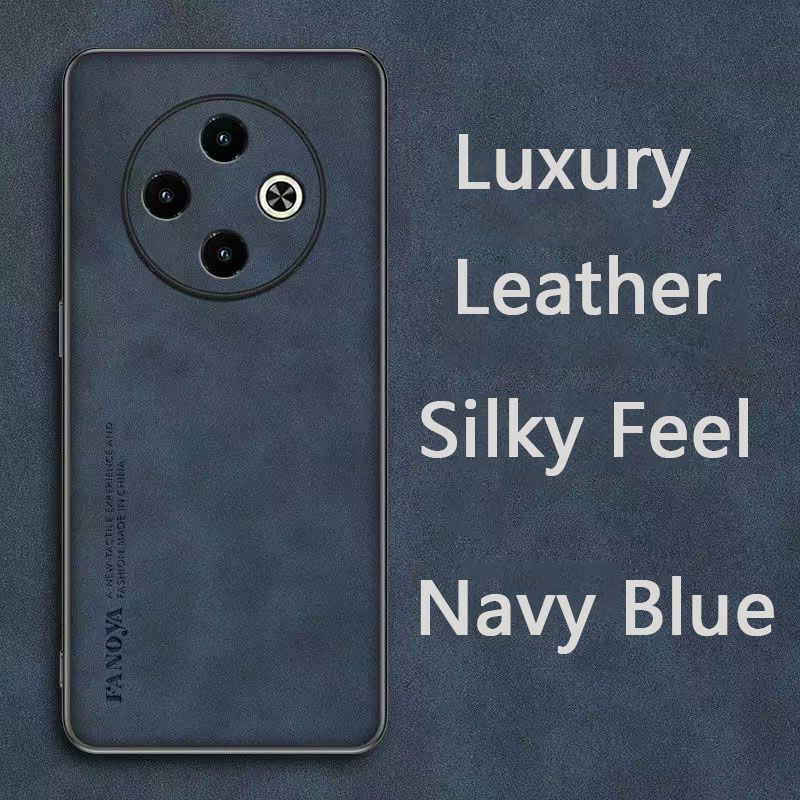 Luxury Business Retro Leather Phone Case For Tecno Spark 30C 4G Shockproof Fall prevention Protective Case