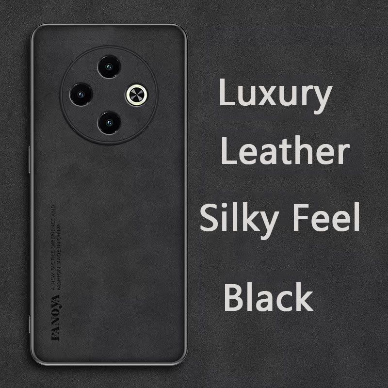 Luxury Business Retro Leather Phone Case For Tecno Spark 30C 4G Shockproof Fall prevention Protective Case