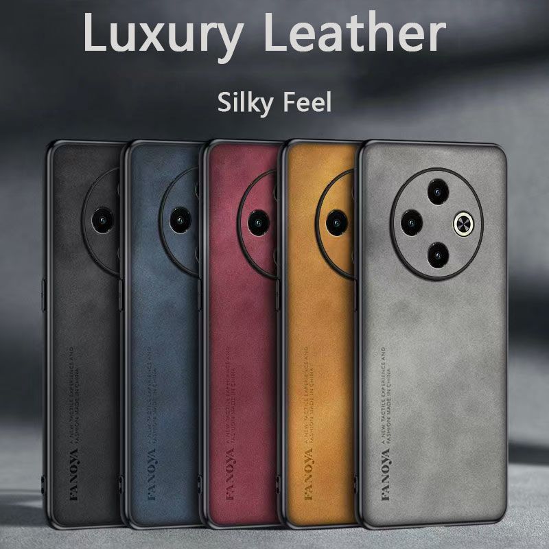Luxury Business Retro Leather Phone Case For Tecno Spark 30C 4G Shockproof Fall prevention Protective Case