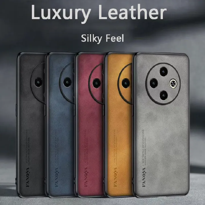 Luxury Business Retro Leather Phone Case For Tecno Spark 30C 4G Shockproof Fall prevention Protective Case