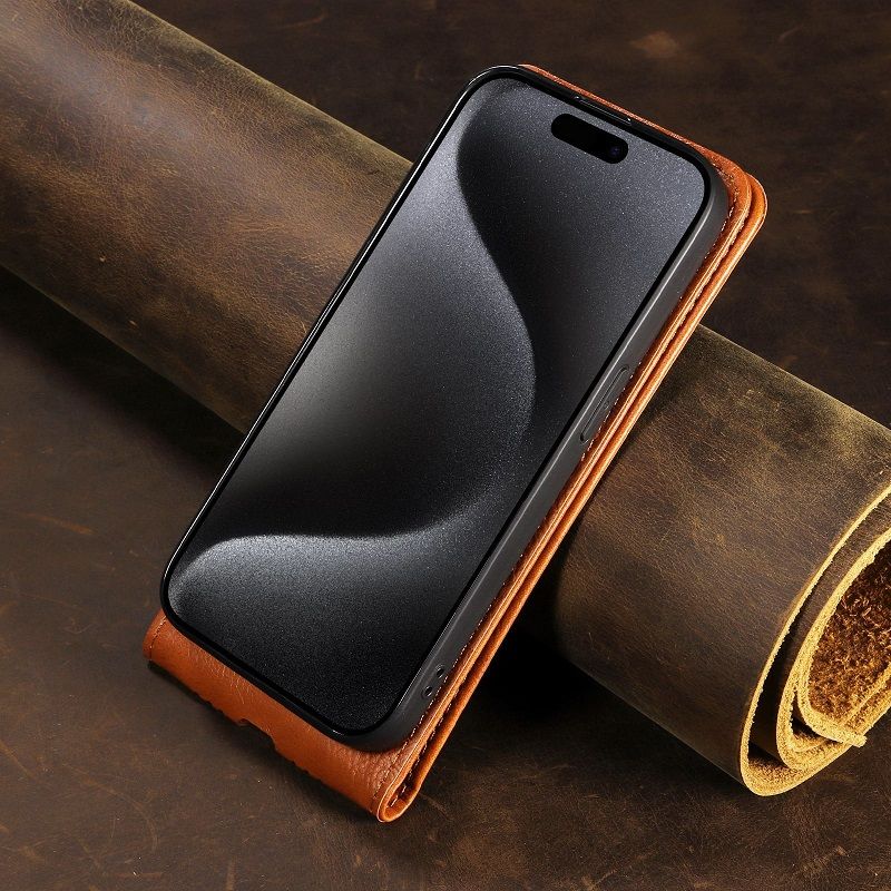 Leather Flip Cover For Vivo V40 Lite 6.67" Up And Down Flip Cover PU Leather Durable Protective Cover