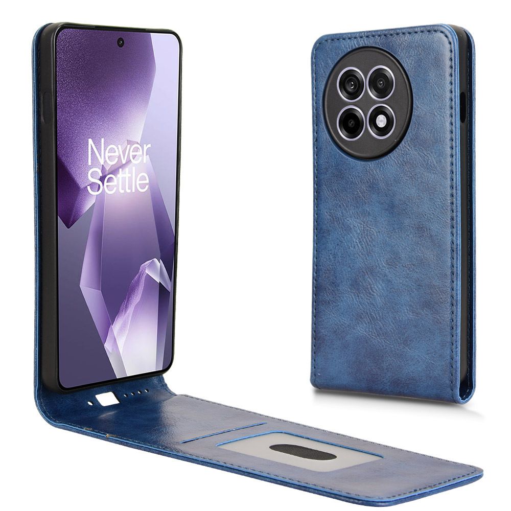 Leather Flip Cover For OnePlus 13R 5G Up And Down Flip Cover PU Leather Durable Protective Cover