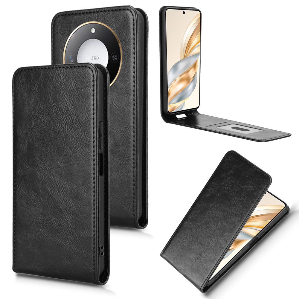 Leather Flip Cover For Honor X9C Smart 6.8", Up And Down Flip Cover PU Leather Durable Protective Cover