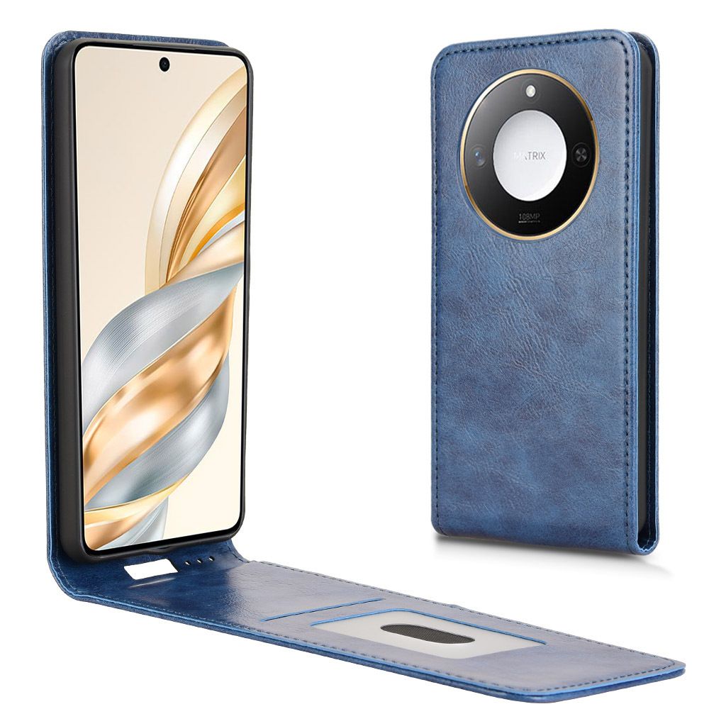 Leather Flip Cover For Honor X9C Smart 6.8", Up And Down Flip Cover PU Leather Durable Protective Cover