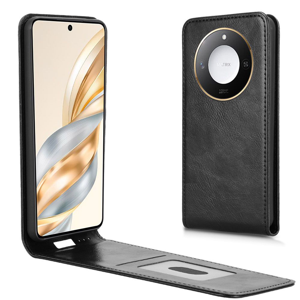 Leather Flip Cover For Honor X9C Smart 6.8", Up And Down Flip Cover PU Leather Durable Protective Cover