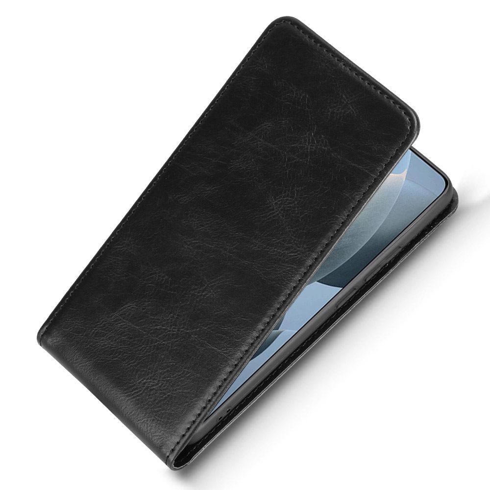 Leather Flip Cover For Xiaomi Poco X6 Pro 5G Up And Down Flip Cover PU Leather Durable Protective Cover