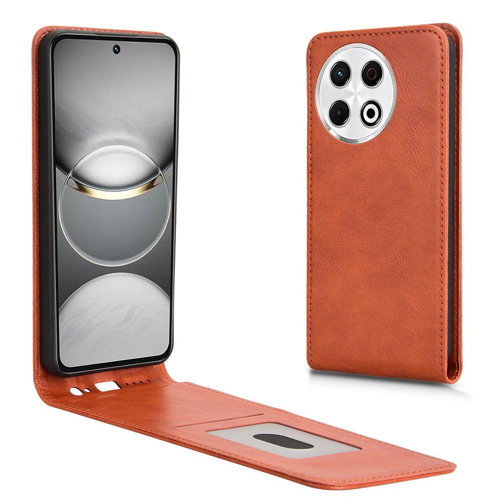 Leather Flip Cover For Tecno Spark 30 Pro 4G Up And Down Flip Cover PU Leather Durable Protective Cover