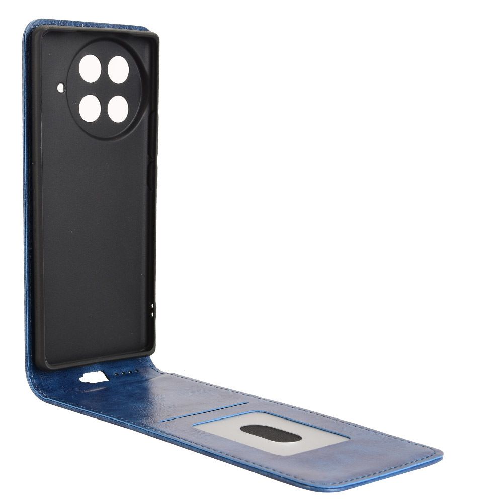 Leather Flip Cover For Tecno Camon 30s/ Camon 30s Pro Up And Down Flip Cover PU Leather Durable Protective Cover