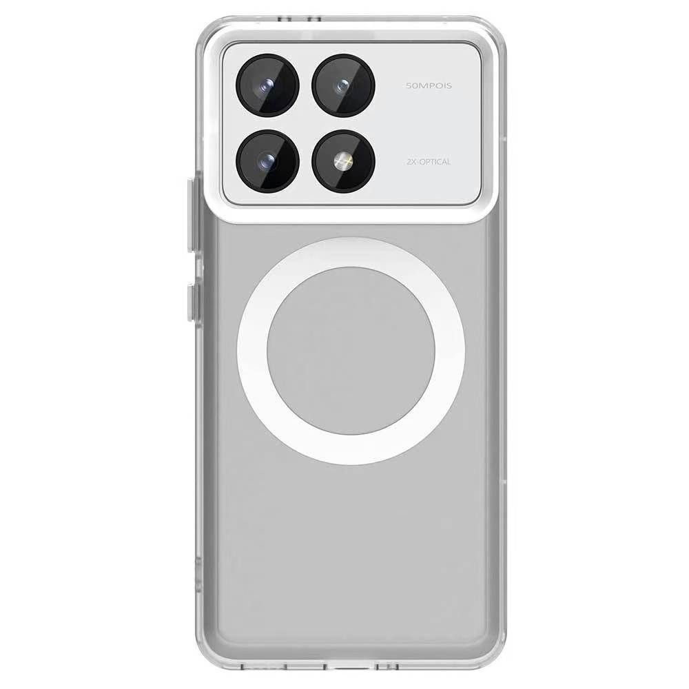 Magnetic Phone Case For Xiaomi Poco F6 Pro 5G/Xiaomi Redmi K70 Pro Frosted Anti Fall Protective Cover