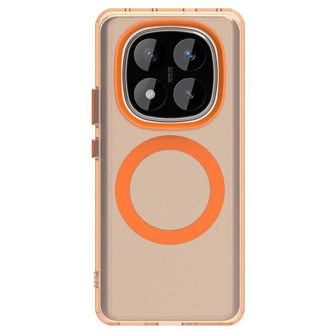 Magnetic Phone Case For Xiaomi Redmi Note 14 Pro 5G (Not 4G) Frosted Anti Fall Protective Cover