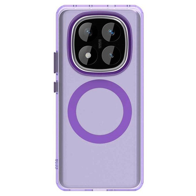 Magnetic Phone Case For Xiaomi Redmi Note 14 Pro 5G (Not 4G) Frosted Anti Fall Protective Cover