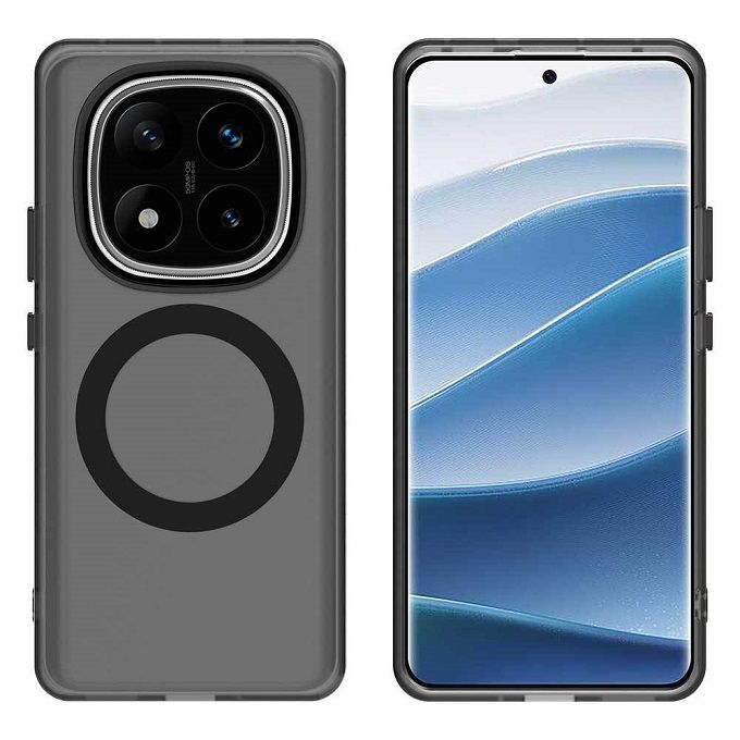 Magnetic Phone Case For Xiaomi Redmi Note 14 Pro 5G (Not 4G) Frosted Anti Fall Protective Cover