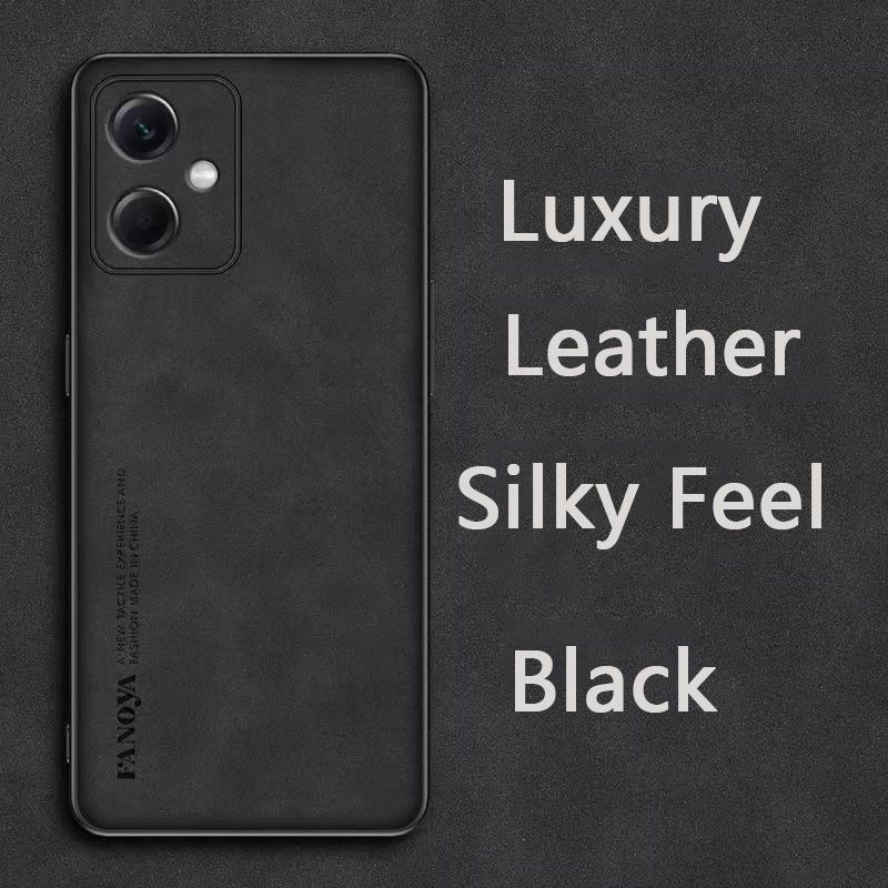 Luxury Business Retro Leather Phone Case For Xiaomi Redmi Note 12R Pro 5G, Shockproof Fall prevention Protective Case